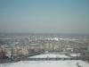 Blick auf den Charles River mit der Longfellow Bridge, dahinter der Charles River Dam, links daneben das Sonesta Hotel.