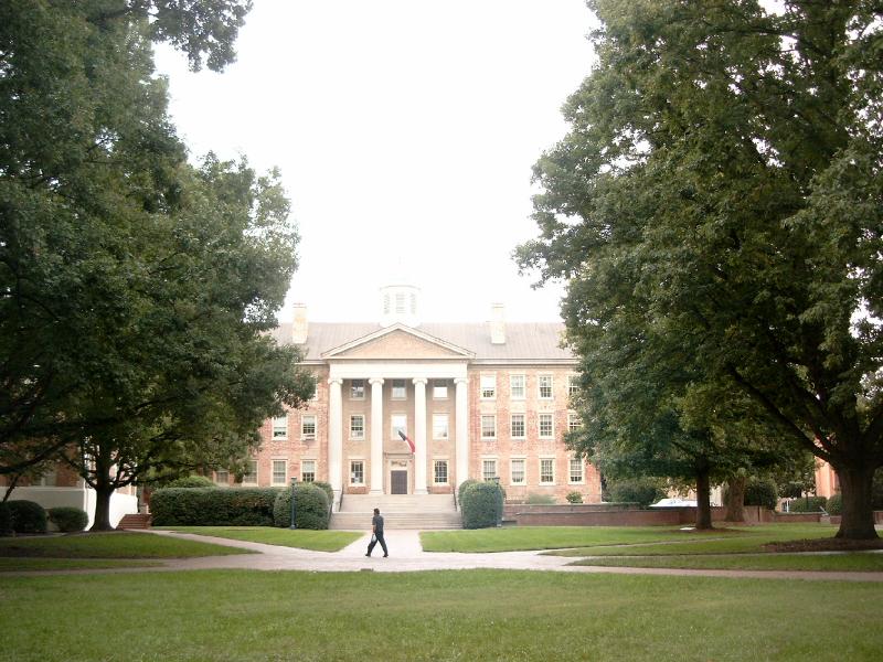 Chapel Hill, auf dem UNC Campus.