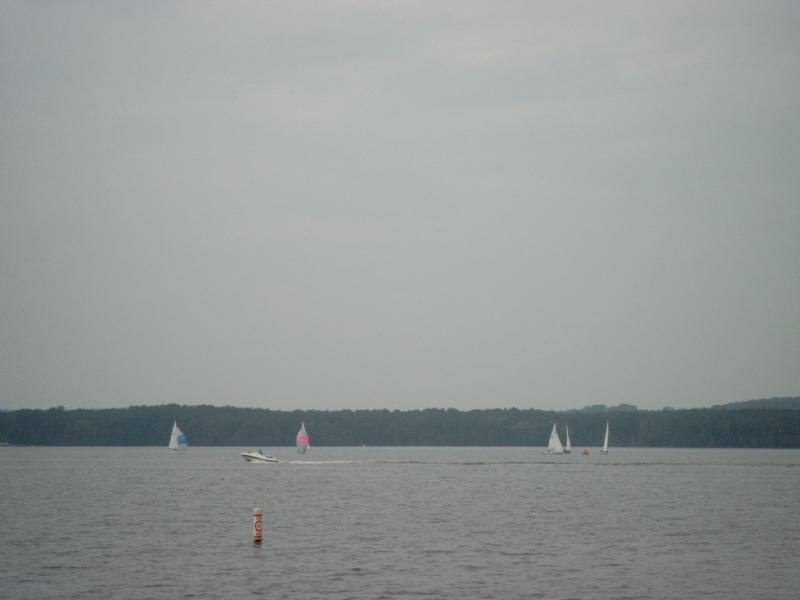 Wassersportler auf dem Lake Jordan.