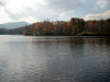 Ein See am Blue Ridge Parkway