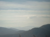 Blick vom Blue Ridge Parkway bei Asheville, NC