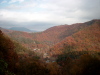 Blick vom Blue Ridge Parkway