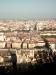 Blick auf Lyon. Im Vordergrund die Saône, dahinter die Rhône