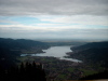 Blick vom Wallberg auf den Tegernsee