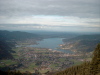 Blick vom Wallberg auf den Tegernsee