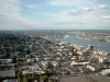 Blick nach Norden auf Lake Union.