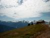 Hurricane Ridge Visitor Center. Blick auf Mount Olympia.