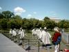 Korean War Veterans Memorial gedenkt der Toten des Koreakrieges von 1950 bis 1953.